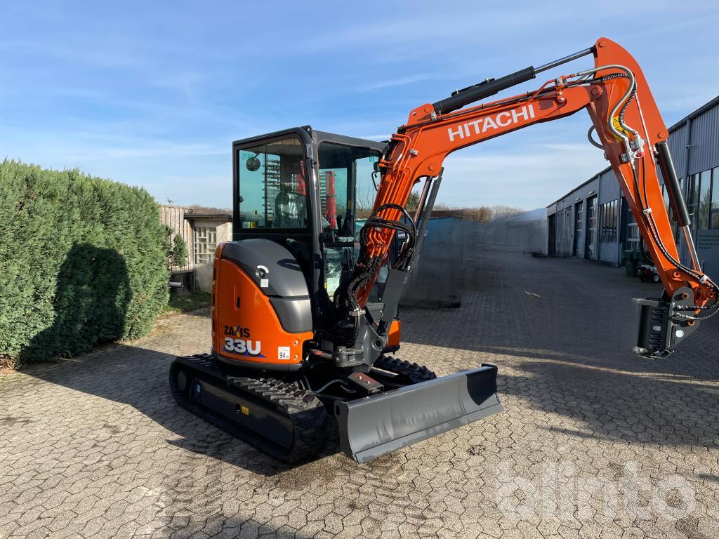 まい Mini-Bagger - 2022 Hitachi ZX33U-6 CLR | Blinto