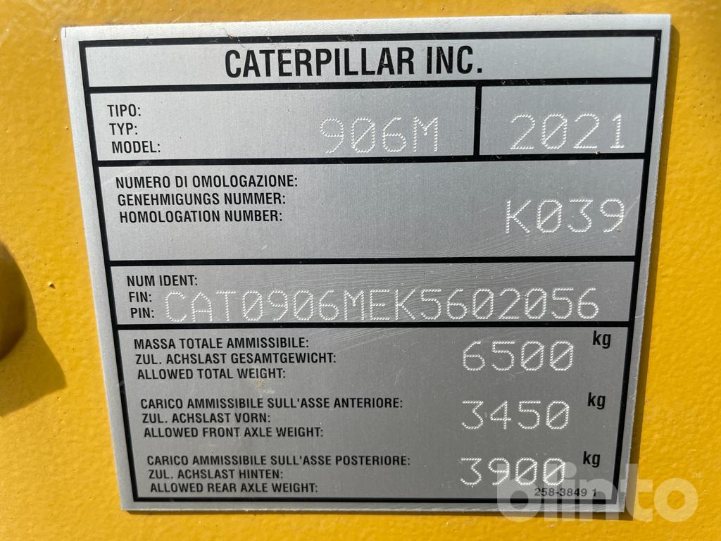 Radlader - 2021 Caterpillar 906 M | Blinto