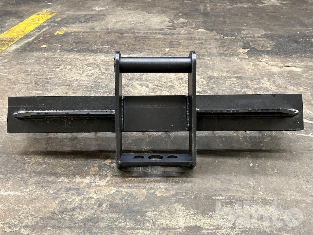 Rechen 100cm für Minibagger 600 Roderechen Humusrechen 56221