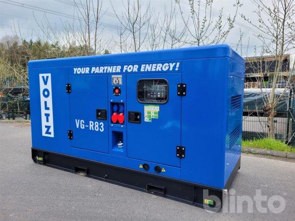 Generator 83 KvA 2023 Voltz VG-R83 UNUSED