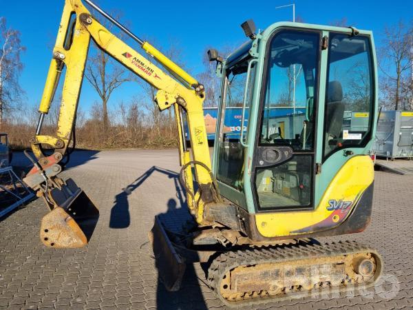 Mini-Bagger 2010 Yanmar SV 17 EX