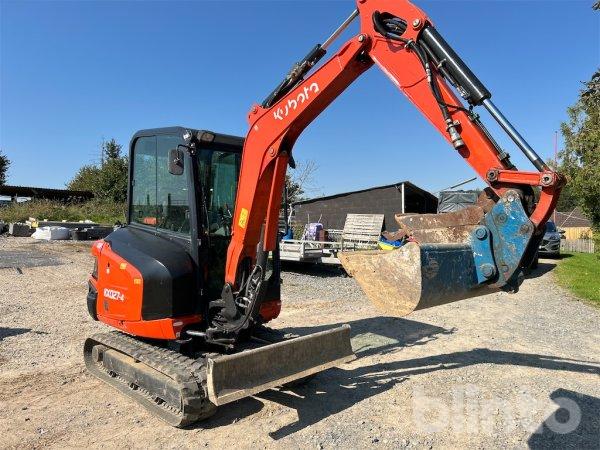 Mini-Bagger 2019 Kubota KX027-4