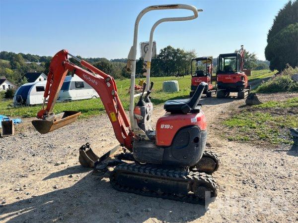 Mini-Bagger 2011 Kubota U10-3