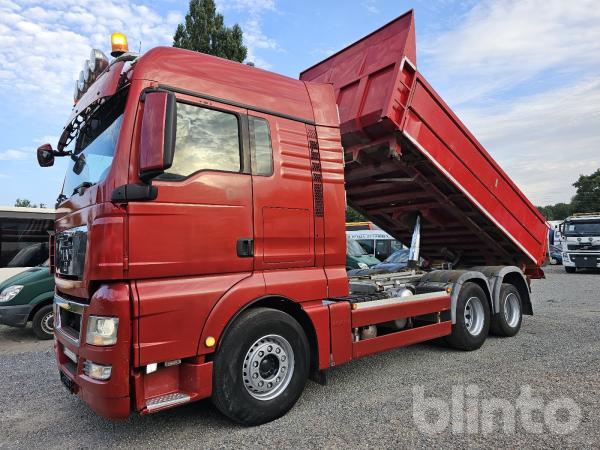 LKW-Dreiseitenkipper 2013 MAN TGX 28.480 6X2-2 BL