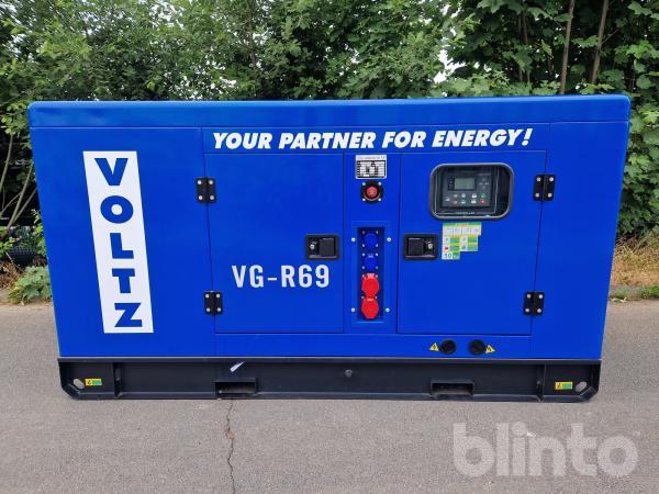 Generator 69 KvA 2023 Voltz VG-R69 UNUSED