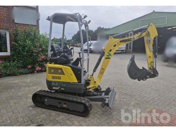 Mini-Bagger 2022 Wacker EZ 17 E