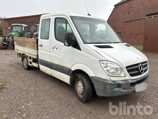 Pritschenwagen/Kipper 2009 Daimler Sprinter II Pritsche mit Kippaufbau