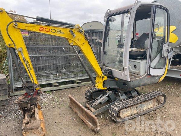 Mini-Bagger 2011 Wacker Neuson E04-09