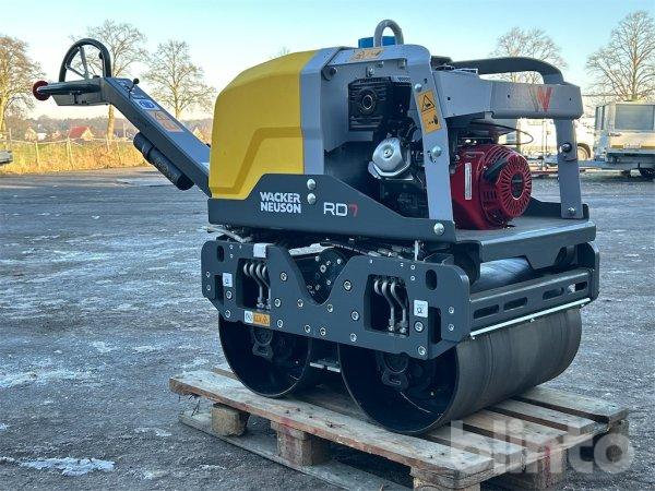 Wacker Rd7 Doppelvibrationswalze - Wacker Neuson RD7 (Unbenutzt, Bj. 2023) | Blinto