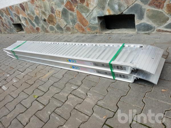Aluminium-Auffahrrampen 2025 C.L.M. 85.25 (Länge: 2.500 mm)