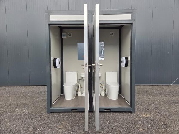WC-Container Doppel WC-Container Ungebraucht