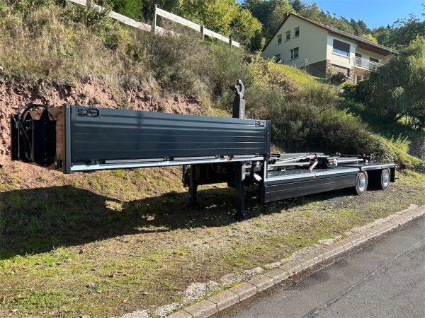 Hakenlift WABCO Trailer EBS-E Absetzvorrichtung mit Hakengerät, HIAB Multilift