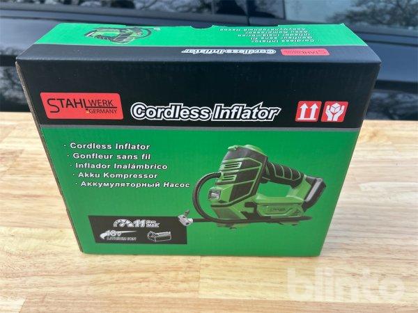 Akku-Kompressor (18 V) Stahlwerk Cordless Inflator (neu/ungebraucht)