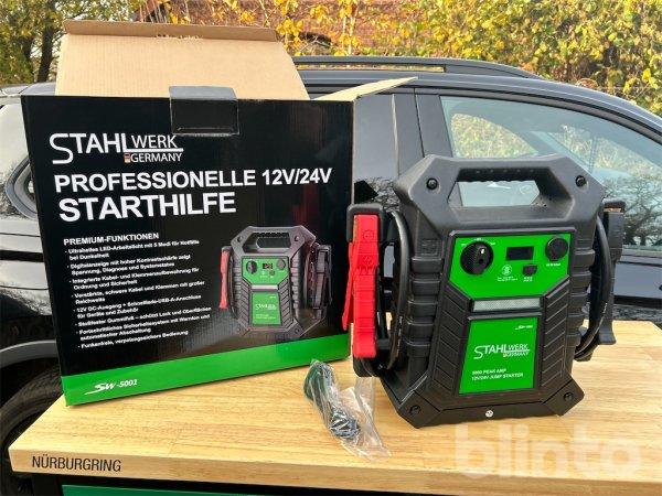 Starthilfe-Booster Stahlwerk SW-5001 (neu/ungebraucht, Bj. 2025) 12V/24V