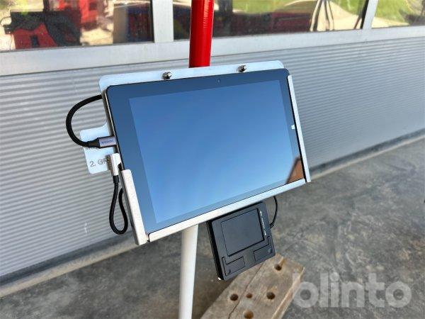 GPS-Stab mit RTK - u.a. zur Grenzsteinsuche