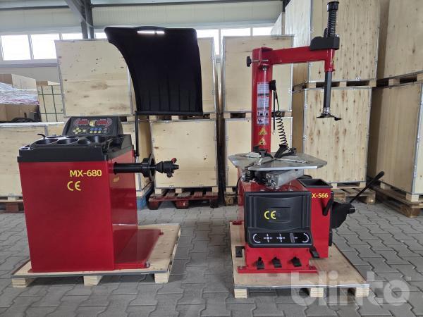 Reifenmontiermaschine MX-566 und MX-680 Auswuchtmaschine (unbenutzt, 2025)