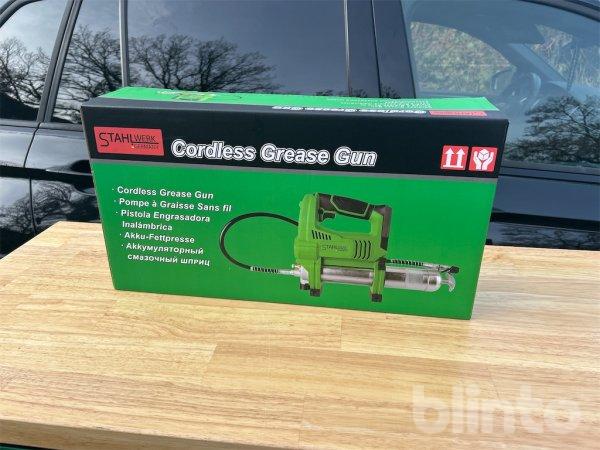 Akku-Fettpresse Stahlwerk (neu/ungebraucht)