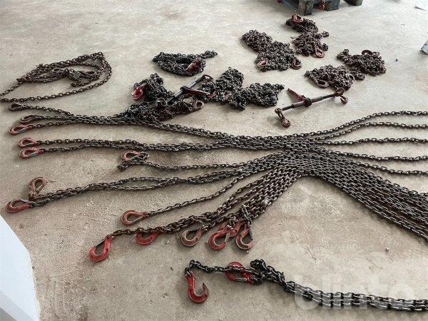 20 Spannketten inkl. Lastenspanner