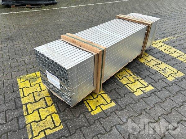 143 Aluminiumprofile für Solarmontage (2.000 mm, originalverpackt)