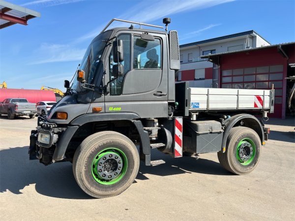 Unimog m. Dreiseitenkipper Mercedes-Benz U400 (1999)