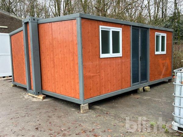 Aufenthaltscontainer (aufklappbar / unbenutzt)